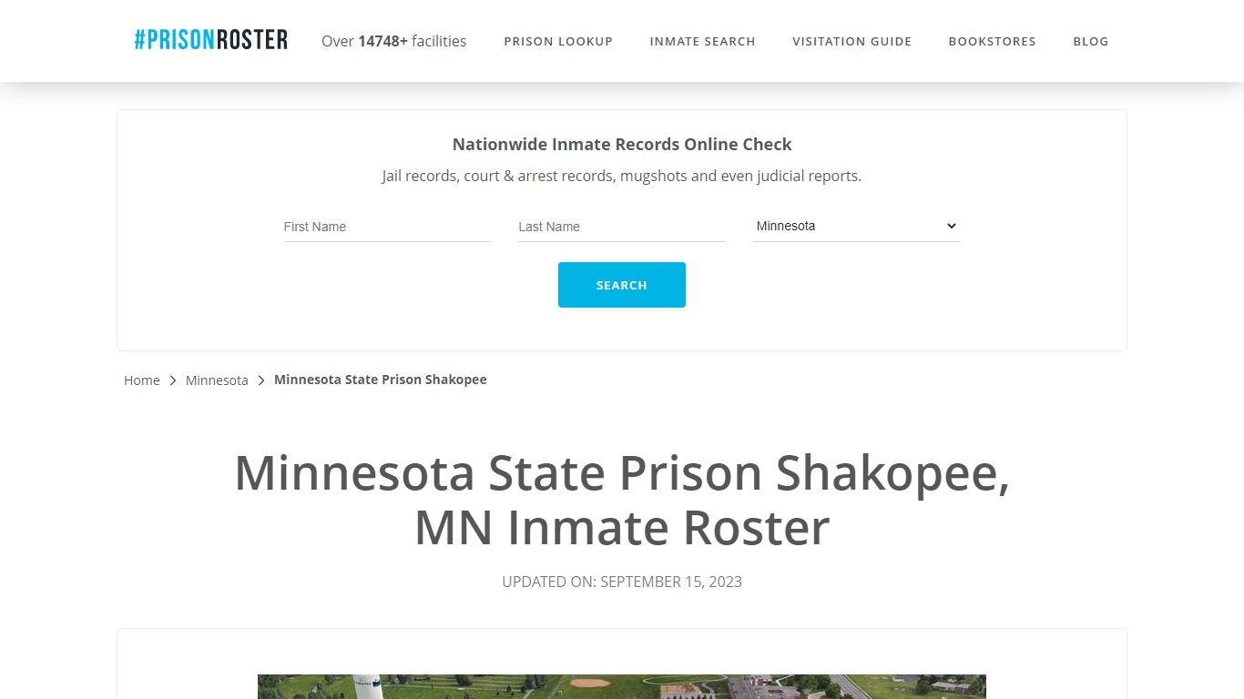 Minnesota State Prison Shakopee, MN Inmate Roster - Prisonroster